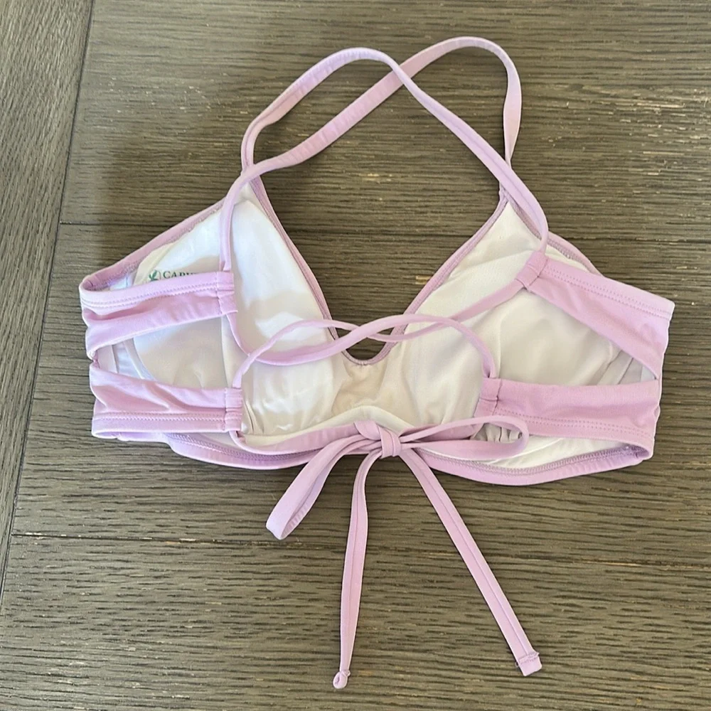 Carve Designs Soft Pink Bikini Top - Picture 3 of 7